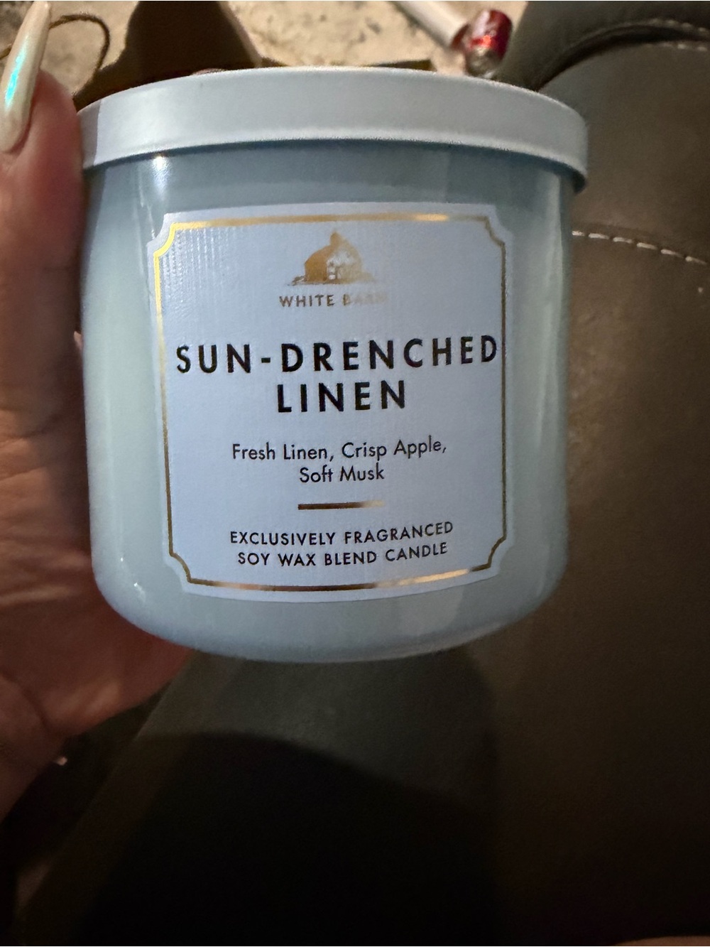 Bath and Body Works candle and laundry bundle